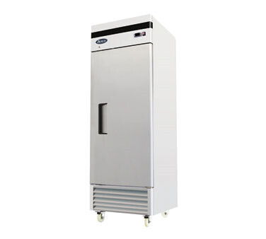 Atosa MBF8505GR  Reach-In Refrigerator, One Section, Self-Contained 27"W x 31-7/10"D x 83-1/10"H,