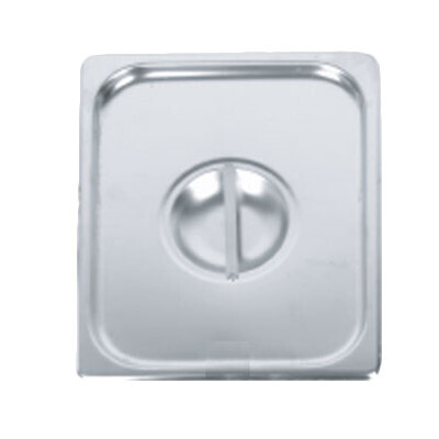 Thunder STPA5000C Steam Table Pan Cover, full size, solid with handle, reinforced corners, 24 gauge, stainless steel