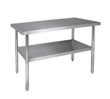 Klinger's 1872-SS Trading Undershelf for 72"W x 18"D Work Table