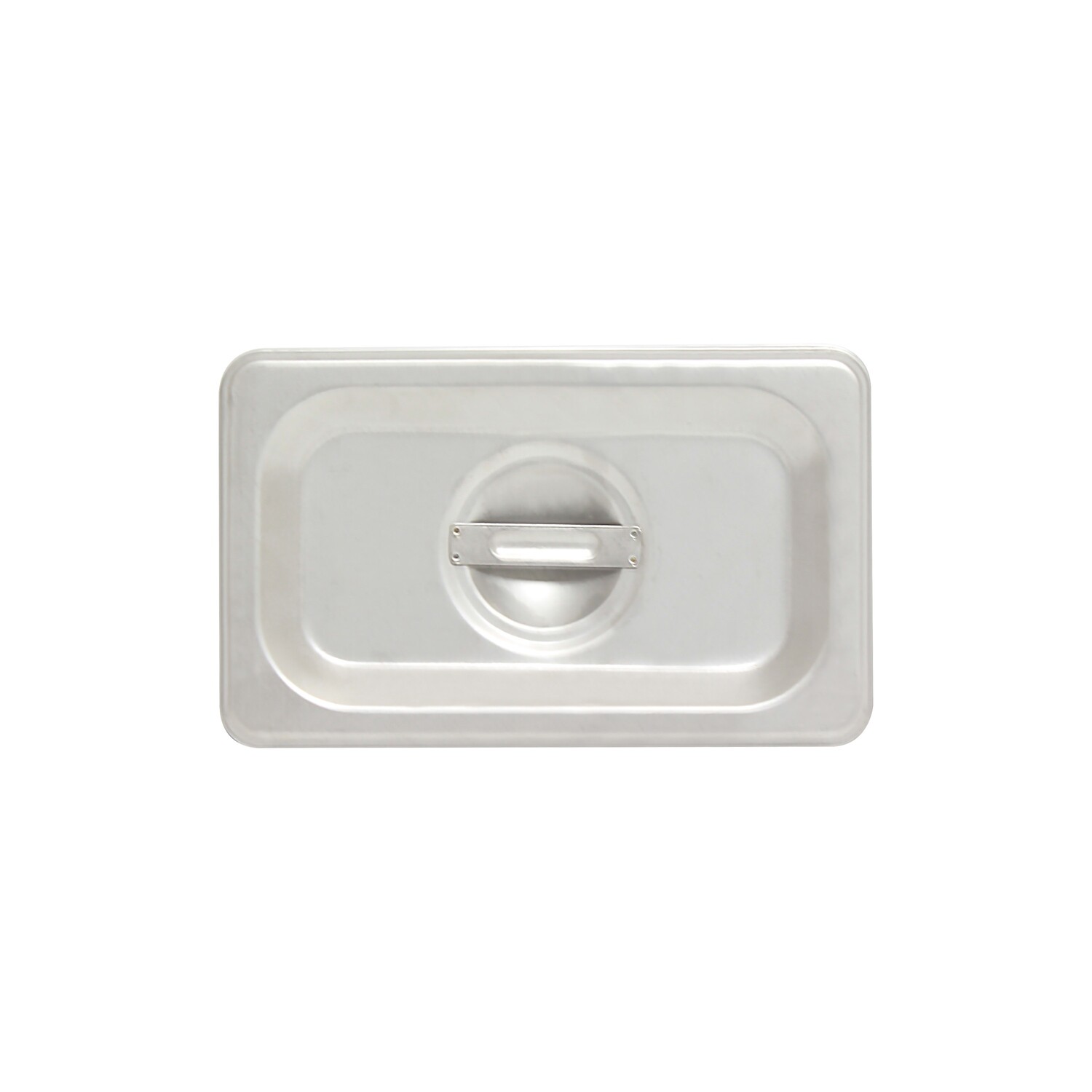 Thunder STPA5190C  Steam Table Pan Cover, 1/9 size, solid with handle, reinforced corners, 24 gauge, stainless steel