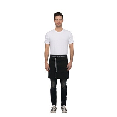 Chef Works AHS01-JBK-0 Berkeley Bistro Apron, Jet Black