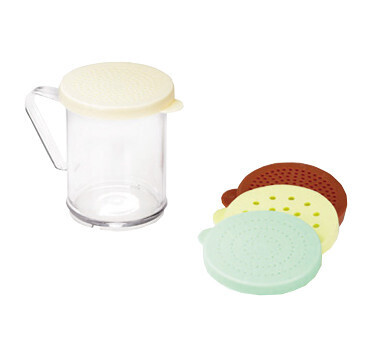 TableCraft 166F Dredge/Shaker Set 10 oz. Poly With Handle