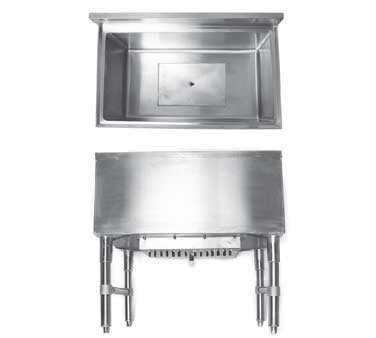 Klinger&#39;s Trading IC1836-CP Underbar Ice Chest, Cold Plate, 36&quot;W X 18&quot;D x 25&quot;H
