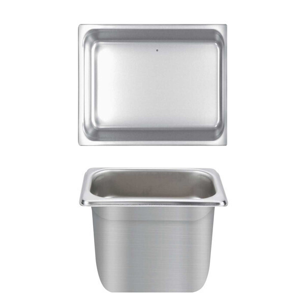 Thunder STPA4166  Steam Table Pan, 1/6 size, 6&quot; deep, anti-jam, 25 gauge, 18/8 stainless steel