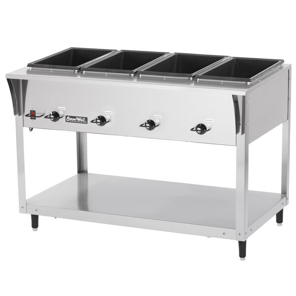 Vollrath 38214 Hot Food Table 4 Well, Electric