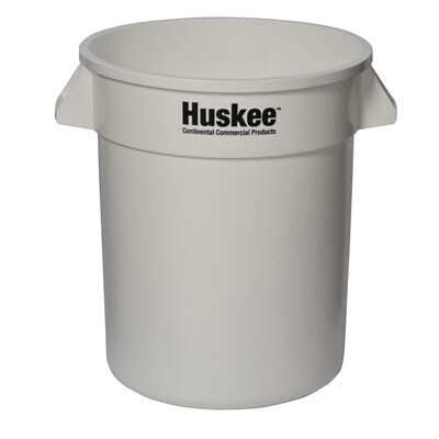 Royal Industries CCP2000WH  Trash Can, Round, 20 gal., White