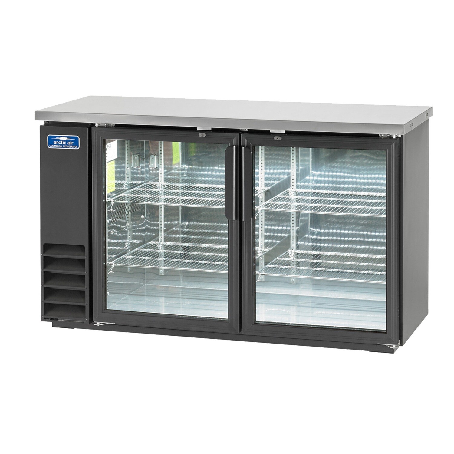 Arctic Air ABB60G Glass Door Back Bar Cabinet Refrigerator 61&quot;