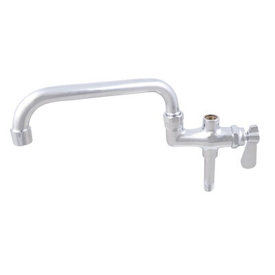 John Boos PB-AD-12LF Add-On-Faucet, 12" Swing Spout