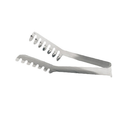 Royal Industries ROY 0084 Spaghetti Tong 8&quot; Stainless Steel