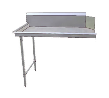 John Boos JDTC-20-48L-X Dishtable, clean, straight design, 48&quot;W x 30&quot;D x 44&quot;H
