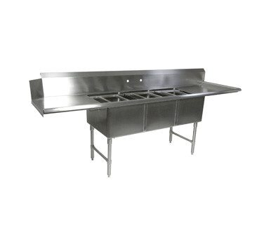 John Boos DT3B18244-2D18R Dishtable/Pots Sink
