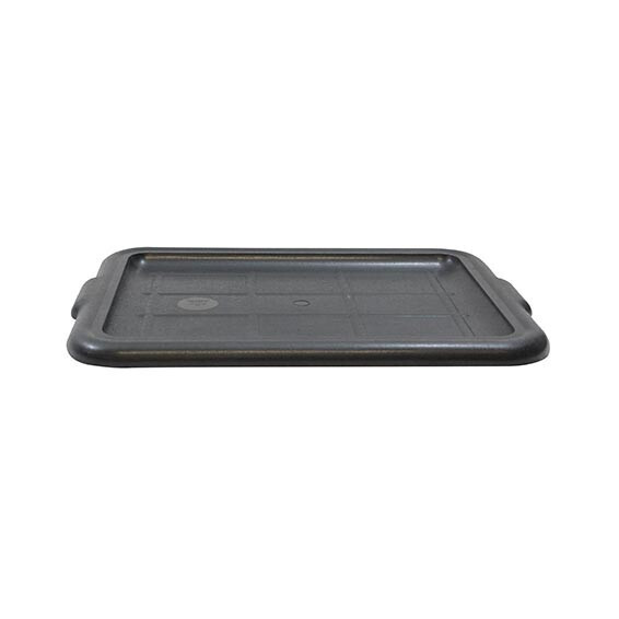 TableCraft 1531B ote Box Cover, 21-3/4&quot; x 16&quot; x 1&quot;, high density dishwasher safe, polypropylene, black