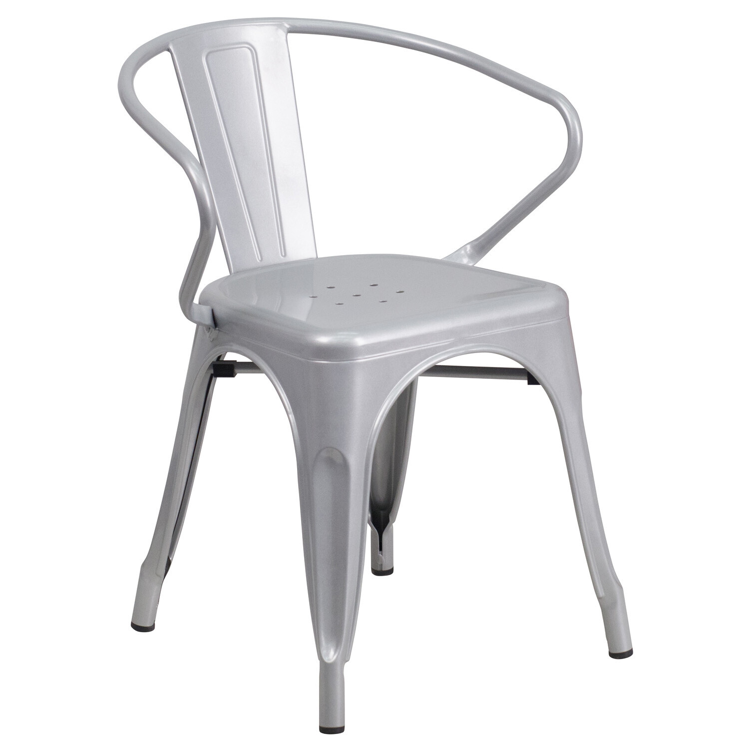 Flash CH-31270-SIL-GG Furniture Chair, Armchair, 500 lb.