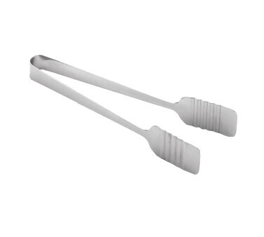 TableCraft 4407 Serving Tongs, 9.5&quot;,  Stainless Steel, Flat