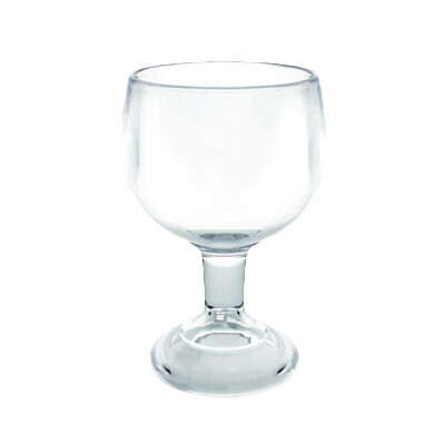 Thunder PLTHSN024C  Schooner, 24 oz., 7-1/4"H, polycarbonate, clear