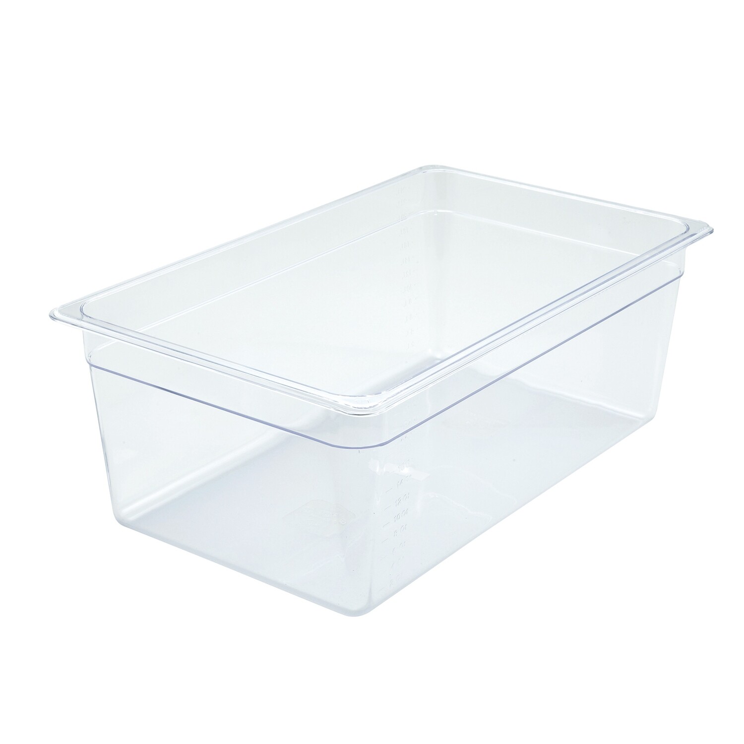 Winco SP7108 Food Pan, full size, 20-3/4&quot; x 12-1/2&quot;, 7-3/4&quot; deep, -40°F to 210°F temp. range, dishwasher safe, break-resistant polycarbonate