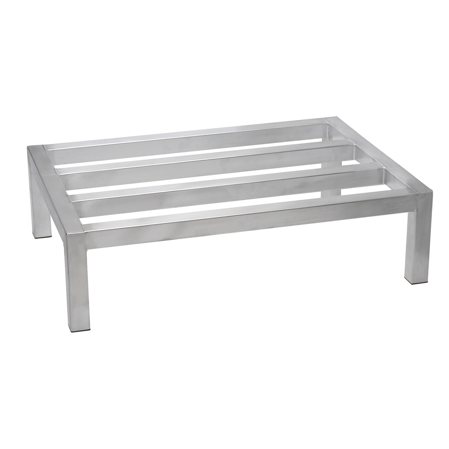 Winco ASDR-1436 Aluminum Dunnage Rack, Tubular, Welded Structure, Holds up to 900 lbs.,14" x 36" x 8"
