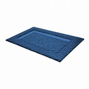 International Tableware GPB-12 Arctic Glacier Platter, Blue, Glass, Rectangular - 1 Dozen
