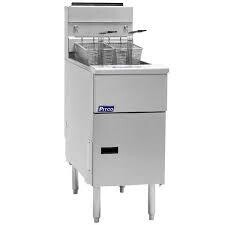 Pitco 40DLP Fryer, propane gas, floor model, 40-45 lb