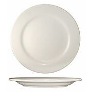 International Tableware RO-16 Roma Plate, White, Round, 10.25" - 1 Dozen