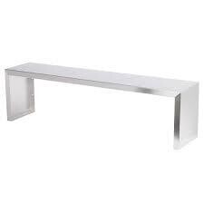 Vollrath 38035 Double Deck Overshelf for Vollrath Food Tables,  76&quot; x 10 &quot; x 26&quot;