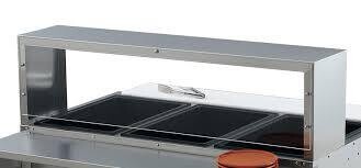 Vollrath 38035 Double Deck Overshelf for Vollrath Food Tables,  76&quot; x 10 &quot; x 26&quot;