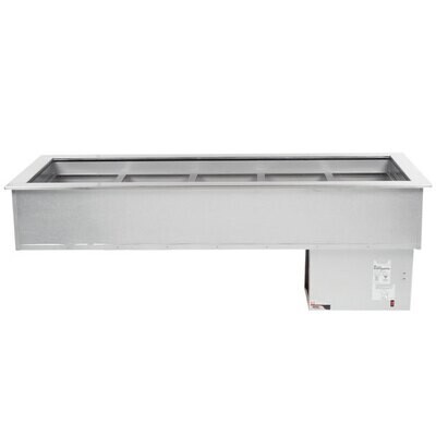 APW Wyott CW5 Cold Food Well Unit, Drop In, 5 Pans