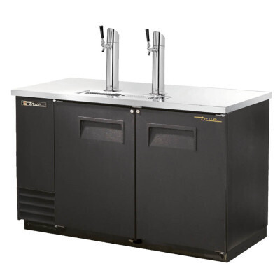 True Mfg.  TDD-2-HC Draft Beer Cooler, Stainless Steel Countertop