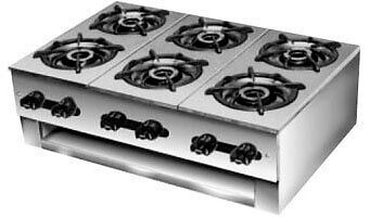 Comstock -Castle​ 1093 Hotplate, 20&quot; deep frame, countertop, gas, 30&quot; wide