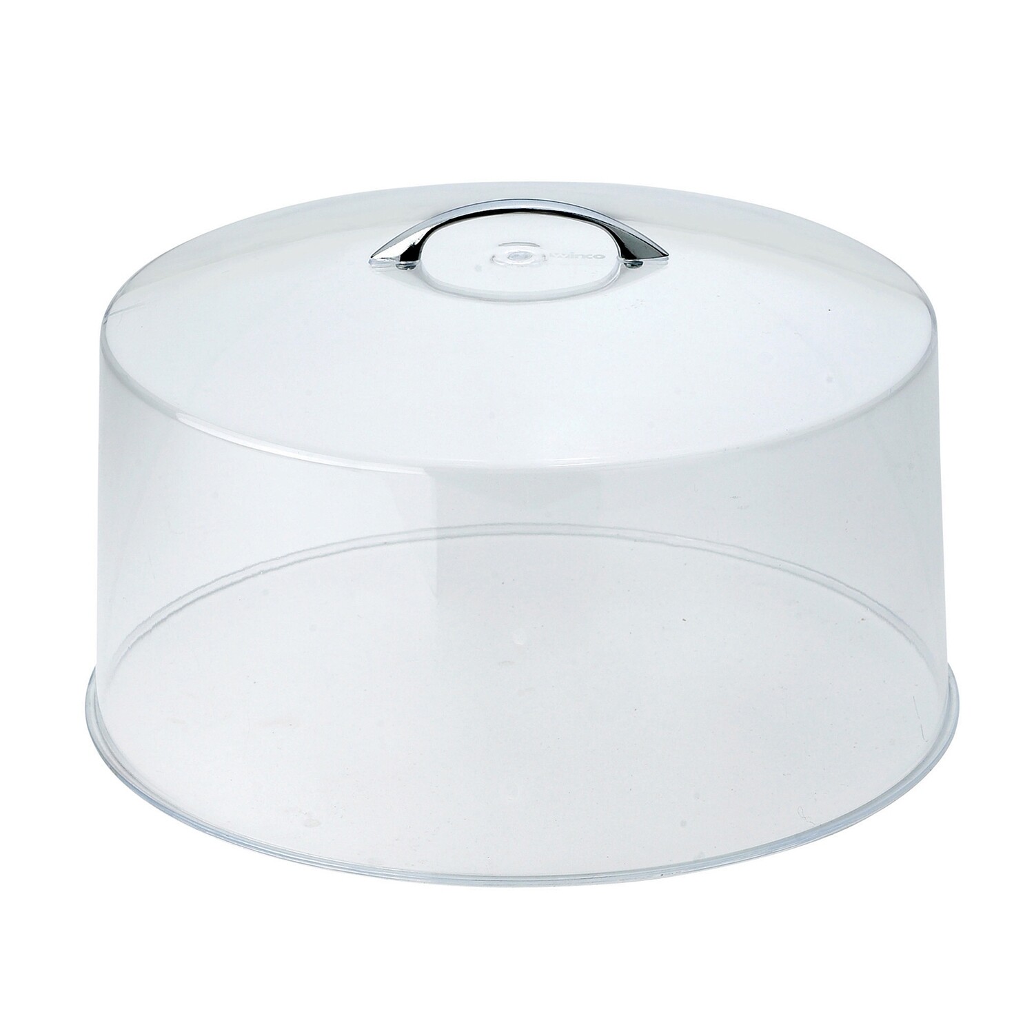 Winco CKS-13C Cake Stand Cover, 12" dia. x 6-4/5"H, round, assembly required, plastic