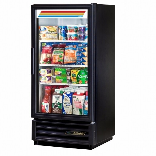 True Manufacturing GDM-10-HC-TSL01  One Section Glass Door Merchandiser