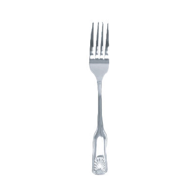 Thunder Group SLSS006  Dinner Fork, 7.68&quot;, 18/0 stainless steel, mirror-finish, Sea Shell