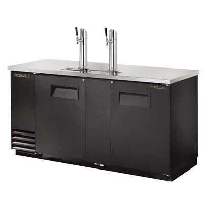 True TDD-3-HC Manufacturing Draft Beer Cooler, 3 Keg