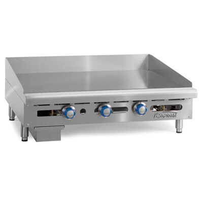 Imperial ITG-60 Countertop 60&quot; Griddle, Gas, thermostatic controls
