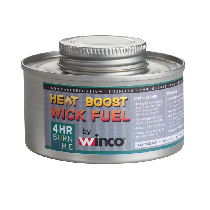 Winco C-F4  Chafing Fuel, 4 Hour, Wick-Type, Twist-Cap