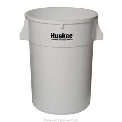 Royal Industries CCP-4444-WH Commercial Trash Can Container, White