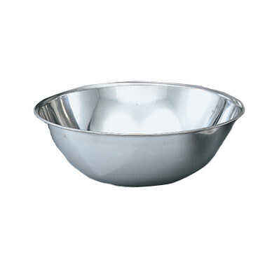 Vollrath Mixing Bowl, 16 Quart, Stainless Steel, 17-1/2&quot; dia., 6-1/2&quot; Deep