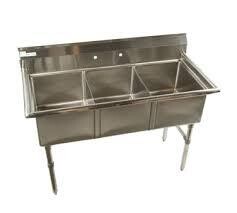 Klinger's Trading ECS3 Economy Sink, Three Compartment