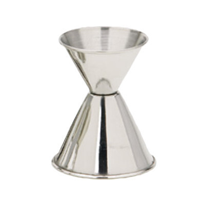 Royal Industries ROY JIG 3 Jigger, 1 oz. x 1-1/2 oz., stainless steel