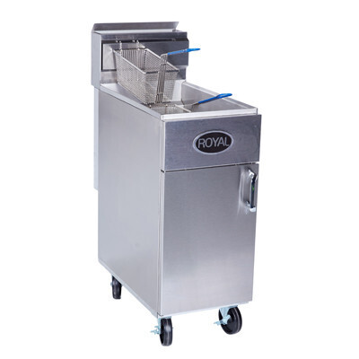 Royal Range RFT-50 Floor Model Fryer, Gas, 50 lb. fat capacity
