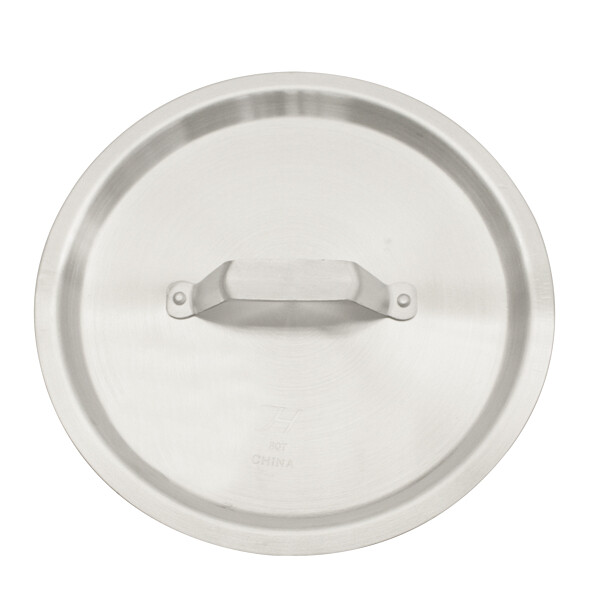 Thunder ALSKSP101 Stock Pot Lid, 9-3/4&quot; dia. x 1-1/4&quot;H, Lid fits ALSKSP001 &amp; ALSKSP601, aluminum, 1.5mm thickness, dishwasher safe