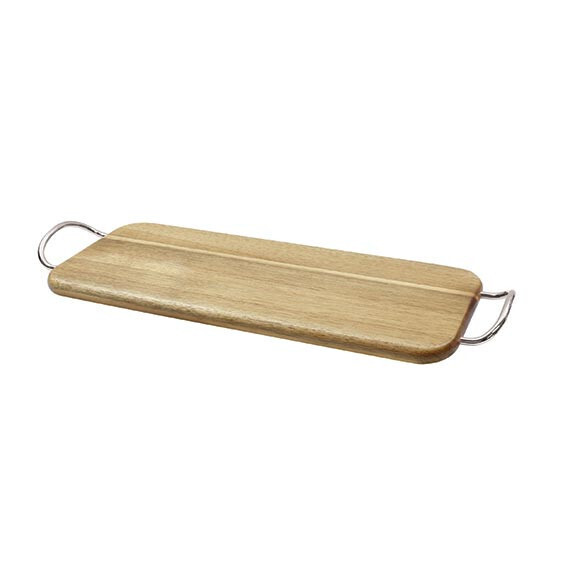 TableCraft Cash &amp; Carry ACAMR1606 Acacia Display Board, Rectangular, 14&quot; x 6&quot; x 0.5&quot;