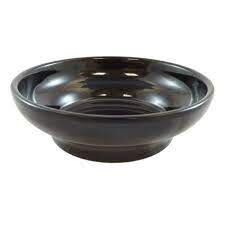 Thunder ML352BL1 Salsa Bowl, 8 oz., 4-3/4&quot; dia., break-resistant, dishwasher safe, BPA free, melamine, black
