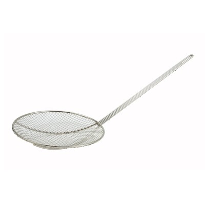 Winco SC-12R  Wire Skimmer, Round, Nickel Plated, 13" Handle, 12" dia.