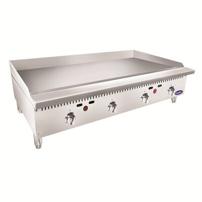 Atosa ATTG-48 CookRite Heavy Duty Griddle, Gas, Countertop, 1&quot; Thick Griddle Plate