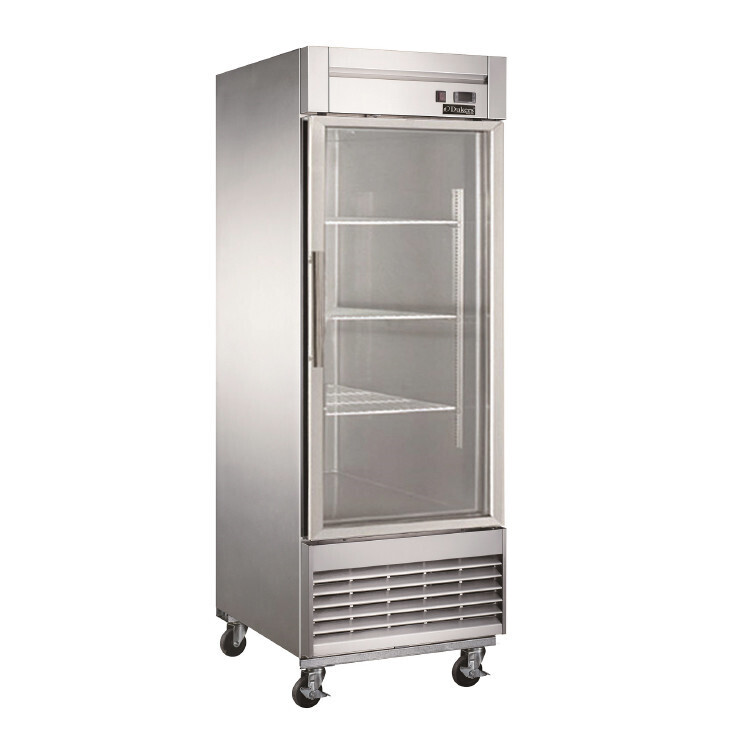 Dukers D28R-GS1 Refrigerator, reach-in, one-section, bottom mount self