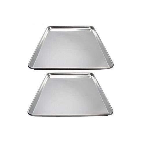 Winco ALXP-1318  Sheet Pan/Serving Tray, 1/2 size, 13&quot; x 18&quot;, closed bead, 20 gauge, 3003 aluminum