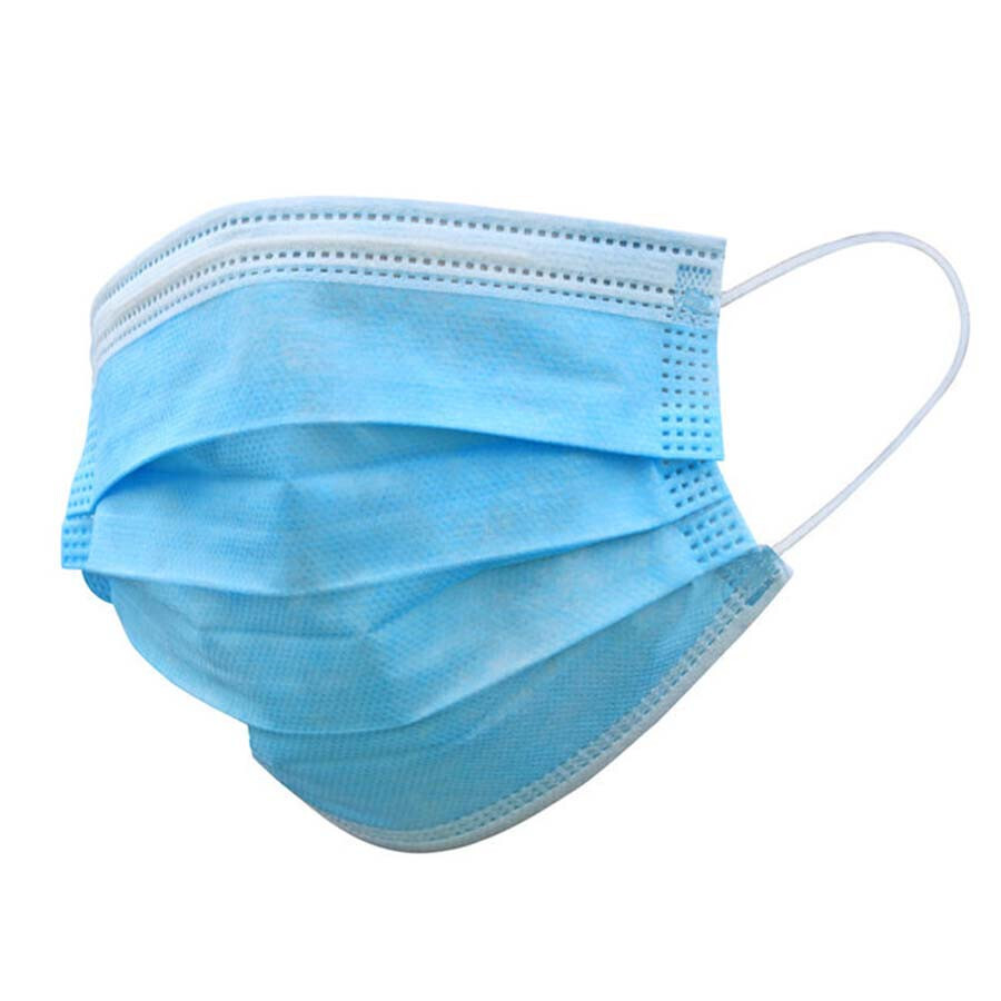 Original SURGICALMASK Wood Seating Surgical mask-White woven in inside layer with ear loops,