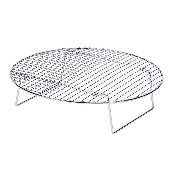 Thunder SLRACK1434  Steamer Rack, 14-3/4&quot; dia., nickel-plated