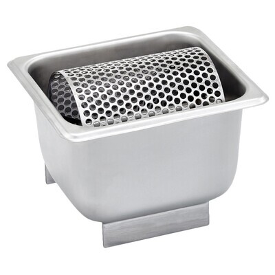 Winco SPBR-604  Butter Spreader, 7" x 6-3/8", includes: 1/6 size pan &amp; removable perforated roller, designed for countertop, stainless steel
